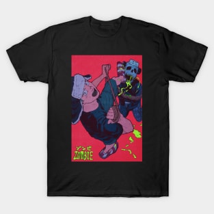 Fighter vs Zombie T-Shirt